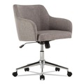 Office Chairs | Alera ALECS4251 Captain Series 17.5 in. - 20.5 in. Mid-Back Chair with 275 lbs. Capacity - Gray Tweed image number 0