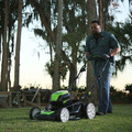 Push Mowers | Greenworks GLM801602 Pro 80V Cordless Lithium-Ion 21 in. 3-in-1 Lawn Mower image number 5