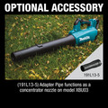 Outdoor Power Combo Kits | Factory Reconditioned Makita XT287SM1-R 18V LXT Brushless Lithium-Ion 13 in. Cordless String Trimmer and Blower Combo Kit (4 Ah) image number 9
