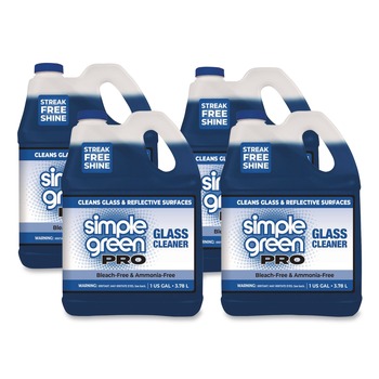 Simple Green 1 Gallon Pro Glass Cleaner (4/Carton)