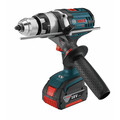 Hammer Drills | Factory Reconditioned Bosch HDH181X-01-RT 18V Lithium-Ion Brute Tough 1/2 in. Cordless Hammer Drill Driver Kit with Active Response Technology (4 Ah) image number 1