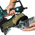 Coil Nailers | Makita AN635H 2-1/2 in. High Pressure Siding Coil Nailer image number 10