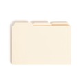 Office Jansan | Smead 56030 4 in. x 6 in. 1/3-Cut Top Tab Card Guides - Manila (100/Box) image number 3