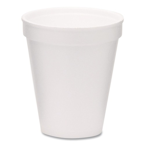 Food Service | WinCup 221966 8 oz Foam Drink Cups - White (1000/Carton) image number 0