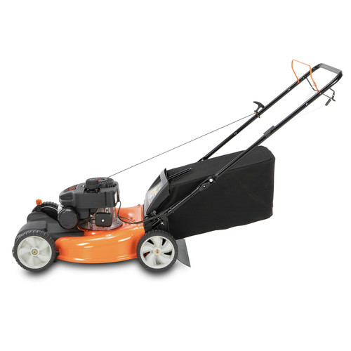 Black+decker 21-Inch 3-in-1 GAS Powered Push Lawn Mower with 140cc OHV Engine Black and Orange