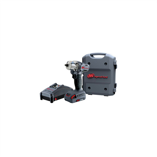 Impact Wrenches | Ingersoll Rand W5110-K12 Compact Lithium-Ion 1/4 in. Cordless Quick Change Mid-Torque Impact Wrench Kit (2.5 Ah) image number 0