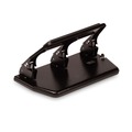 Office Jansan | Master MP40 9/32 in. Holes 30-Sheet Heavy-Duty 3-Hole Punch with Gel Padded Handle - Black image number 0