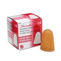 Mothers Day Sale! Save an Extra 10% off your order | Swingline S7054014C Rubber Finger Tips - 14 (X-Large), Amber (1 Dozen) image number 0