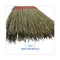  | Boardwalk BWK920YCT 55 in. Mixed Fiber Bristles Maid Broom - Natural (12/Carton) image number 4