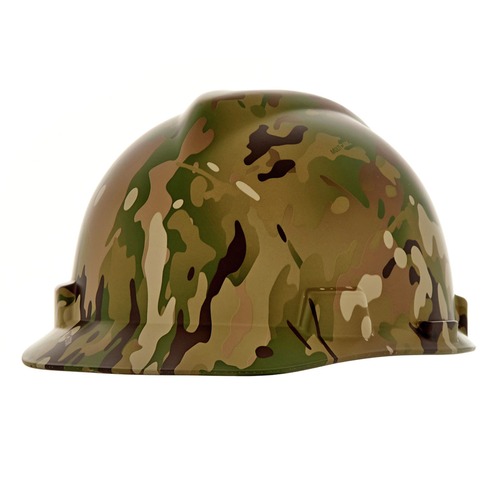 Hard Hats | MSA 10204775 V-Gard Hydro Dip Cap - Multi Camo image number 0