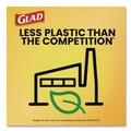 Cleaning & Janitorial Supplies | Glad 00079 30 in. x 33 in. 30 gal. 0.81 mil Large Quick-Tie Trash Bags Tie-Flap - Black (10/Box 12 Boxes/Carton) image number 7