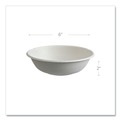 Labor Day Sale! Save $30 off $199! | Eco-Products EP-BL16CNFA 16 oz. Vanguard Renewable and Compostable Sugarcane Bowls - White (800/Carton) image number 9