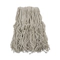 Just Launched | Boardwalk BWKCM02032S #32 Cut-End Cotton Mop Head - White (12/Carton) image number 0