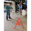 Pipe Stands | Ridgid VJ-99 52 in. V-Head High Pipe Stand image number 4
