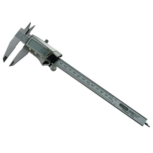 Calipers | General Tools 1478 Digital/Fraction Stainless Steel 0 in. - 8 in. Electronic Caliper image number 0