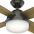 Ceiling Fans | Hunter 59446 52 in. Dempsey with Light Noble Bronze Ceiling Fan with Light and Handheld Remote image number 3