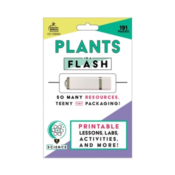 Carson-Dellosa 191 Pages Grades K to 3 (Ages 5 to 8) In a Flash USB - Plants