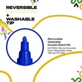 Permanent Markers | uni-ball PC3M8C Fine Bullet Tip Water-Based Paint Markers - Assorted Colors (8/Pack) image number 7