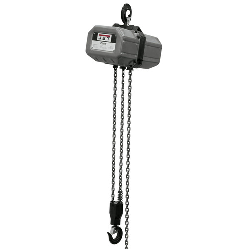 Hoists | JET 2SS-1C-15 2 Ton Capacity 15 ft. 1PH Electric Chain Hoist image number 0