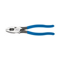 Pliers | Klein Tools D2000-9NETP 9 in. Lineman's Fish Tape Pulling Pliers with High Leverage Design and Handle Tempering image number 0