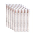  | Dart 20X16G-167399 20 oz. Cafe G Foam Hot/Cold Cups - Brown/Red/White (500/Carton) image number 1