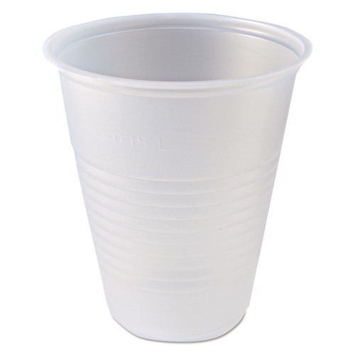 Cutlery | Fabri-Kal 000000000009508022 7 oz. RK Ribbed Cold Drink Cups - Clear (2500/Carton) image number 0