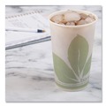 Cups and Lids | SOLO RW16BB-JD110 Bare Eco-Forward 16 oz. Paper Cold Cups - Green/White (1000/Carton) image number 4