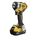 Impact Wrenches | Factory Reconditioned Dewalt DCF913P2R 20V MAX Brushless Lithium-Ion 3/8 in. Cordless Impact Wrench with Hog Ring Anvil Kit with 2 Batteries (5 Ah) image number 2