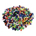 Customer Appreciation Sale - Save up to $60 off | Creativity Street PAC3552 6 mm. x 9 mm. Plastic Pony Beads - Assorted Primary Colors (1000/Pack) image number 1