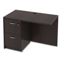  | Alera ALEVA354224ES Valencia Series 42 in. x 23.63 in. x 29.5 in. Reversible Return/Bridge Shell - Espresso image number 8