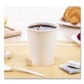 Cups and Lids | SOLO 370W-2050 Paper Hot Cups 10 oz White 50/Pack image number 2