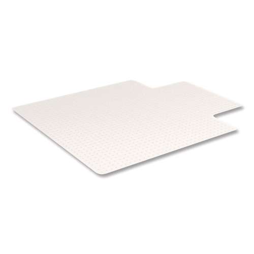 Cleaning & Janitorial Supplies | Deflecto CM1K232OCB 45 in. x 53 in. OceanMat Lipped Carpet Chair Mat - Clear image number 0