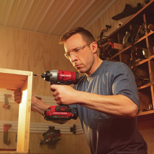 Craftsman CMCK600D2 V20 Brushed Lithium Ion Cordless 6 Tool Combo