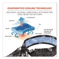 Cooling Gear | Ergodyne 12569 Chill-Its 6700CT One Size Fits Most Cooling Bandana PVA Tie Headband - Skulls image number 1