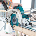 Circular Saws | Makita XSH10Z 18V X2 LXT Lithium-Ion (36V) Brushless AWS Capable 9-1/4 in. Cordless Circular Saw with Guide Rail Compatible Base (Tool Only) image number 7