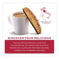 Snacks | Green Rabbit 23808 0.85 oz. Individually Wrapped Biscotti - Cioccolati Dark Chocolate Almond (25/Carton) image number 3