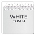 Office Jansan | TOPS 8030 4 in. x 8 in. 70 Sheets Reporter's Notebook - Wide/Legal Rule, White Cover (12/Pack) image number 4