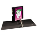 Office Jansan | Avery 17021 11 in. x 8.5 in. 1.5 in. Capacity 3-Rings Durable View Binder with DuraHinge and Slant Rings - Black image number 1