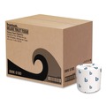 Cleaning & Janitorial Supplies | Boardwalk B6180 2-Ply Septic Safe 125 ft. Roll Length Toilet Tissue - White (96/Carton) image number 0
