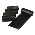 Trash Bags | GEN RM4347H Low Density Can Liners, 56 gal, 1.1 mil, 43-in x 47-in, Black, Interleaved Roll, 20 Bags/Roll, 5 Rolls/Carton image number 0