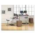 Office Jansan | Alera ALEAE23AFM AdaptivErgo 24 in. x 36 in. Anti-Fatigue Mat - Black image number 4
