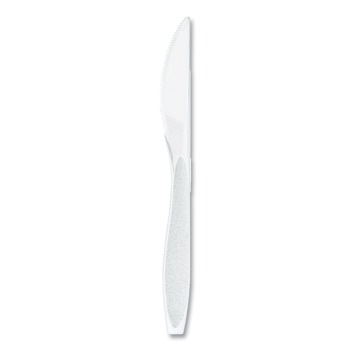 SOLO Impress Heavyweight Full-Length Polystyrene Knife - White (100/Box, 10 Boxes/Carton)