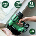 Brad Nailers | Metabo HPT NT1865DMSM 18V Brushless Lithium-Ion 16 Gauge Cordless Straight Brad Nailer Kit (3 Ah) image number 3