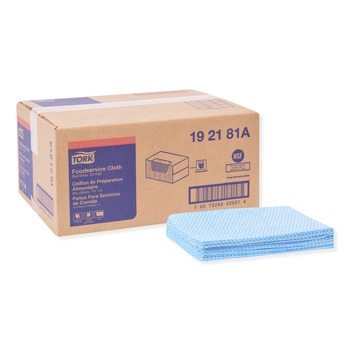 Tork 13 x 21 Foodservice Cloth - Blue (240/Carton)