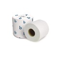 Cleaning & Janitorial Supplies | Boardwalk B6180 2-Ply Septic Safe 125 ft. Roll Length Toilet Tissue - White (96/Carton) image number 3