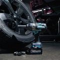 Impact Wrenches | Makita GWT02D 40V MAX XGT Brushless Lithium-Ion 1/2 in. Square Drive Cordless 4‑Speed High‑Torque Impact Wrench Kit with Friction Ring Anvil (2.5 Ah) image number 8