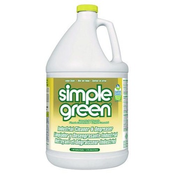 Simple Green 1-Gallon Concentrated Industrial Cleaner and Degreaser - Lemon (6/Carton)