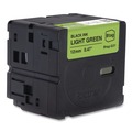 Labels | Brother P-Touch BTAGG31 0.47 in. x 13.1 ft. Genuine P-Touch BTAG Label Tapes - Black on Light Green image number 5