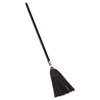 Rubbermaid Commercial Lobby Pro Synthetic-Fill 37-1/2 in. Broom - Black