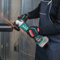 Cut Off Grinders | Makita XAG21ZU 18V LXT Lithium-Ion Brushless 4-1/2 in. or 5 in. Paddle Switch Cut-Off/Angle Grinder with Electric Brake and AWS (Tool Only) image number 14